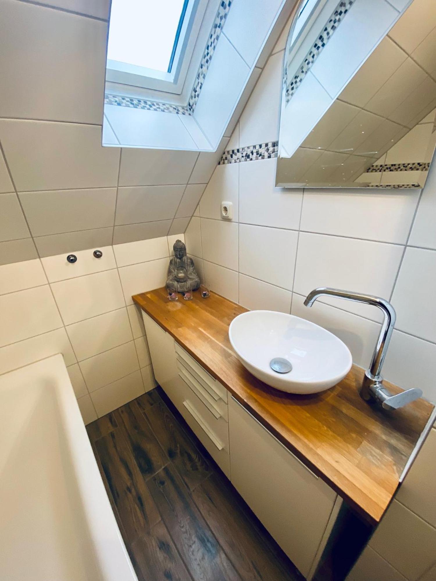 Apartment Schleusentor - Ferienwohnung Maisonette Rostock Eksteriør bilde